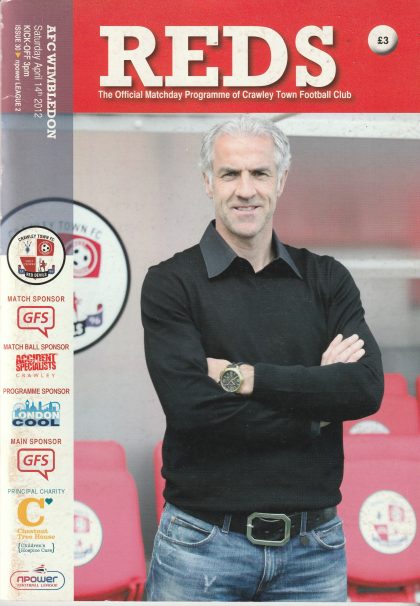 Crawley Town v AFC Wimbledon   14-Apr-2012