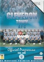 Clevedon Town v Worcester City 06-May-2000
