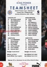 Leicester City v Middlesbrough 26-Nov-2016