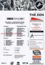 Millwall v Fleetwood Town  22-Oct-2016