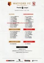 Watford v Middlesbrough 14-Jan-2017