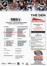 Millwall v Nottingham Forest  30-Mar-2018