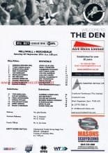 Millwall v Rochdale  24-Sep-2016