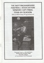 Hucknall Town v Arnold Town 05-May-1999