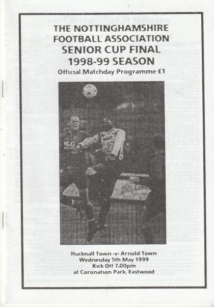 Hucknall Town v Arnold Town 05-May-1999
