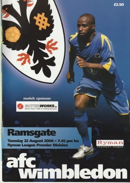 AFC Wimbledon v Ramsgate  22-Aug-2006