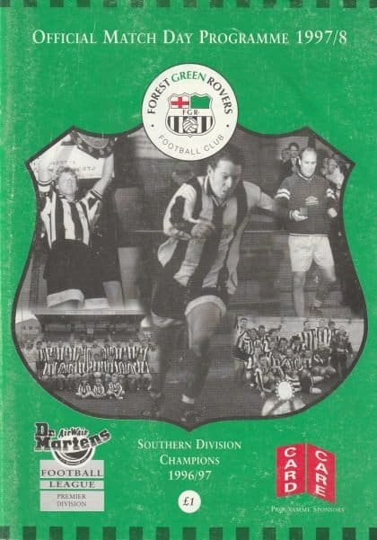 Forest Green Rovers v Tamworth 21-Feb-1998