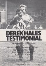 Derek Hales All Star XI v ITV & BBC Sports Commentators XI  05-May-1985