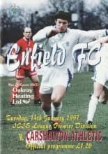 Enfield v Carshalton Athletic 14-Jan-1997