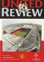 Manchester United v Anderlecht 13-Sep-2000