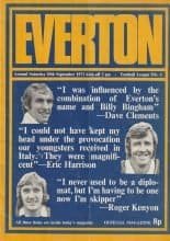 Everton v Arsenal  29-Sep-1973