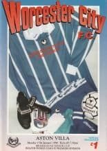 Worcester City v Aston Villa  15-Jan-1996