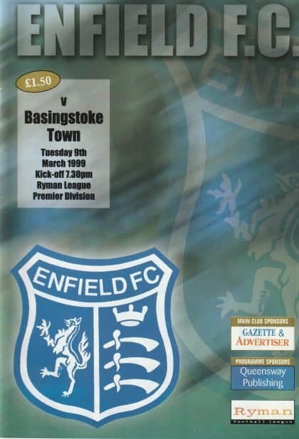 Enfield v Basingstoke Town  09-Mar-1999