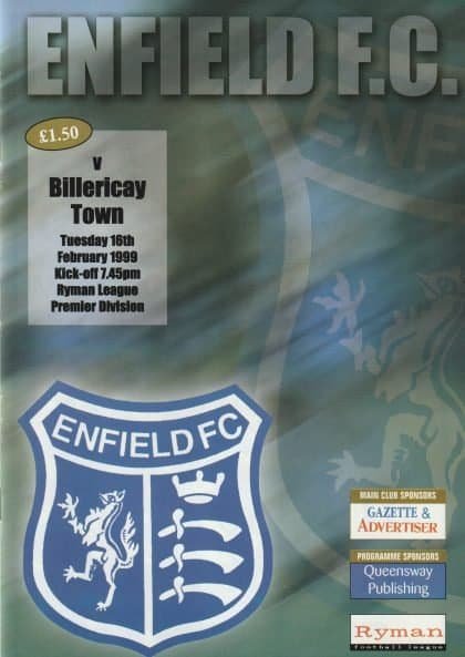 Enfield v Billericay Town  16-Feb-1999
