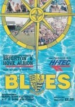 Southend United v Brighton & Hove Albion  07-Dec-1991