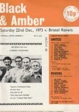 Cambridge United v Bristol Rovers 22-Dec-1973