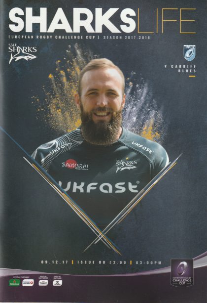 Sale Sharks v Cardiff Blues 09-Dec-2017