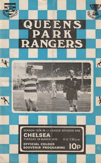 Queens Park Rangers v Chelsea 18-Mar-1975