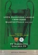 Barcelona v Chelsea  18-Apr-2000