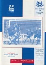 Worcester City v Chelmsford City  04-Mar-1995