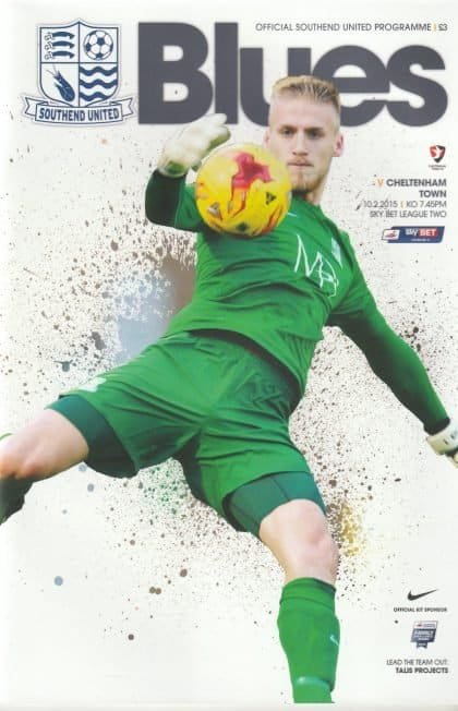 Southend United v Cheltenham Town   10-Feb-2015