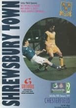 Shrewsbury Town v Chesterfield  18-Jan-1997