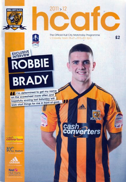 Hull City v Crawley Town 28-Jan-2012