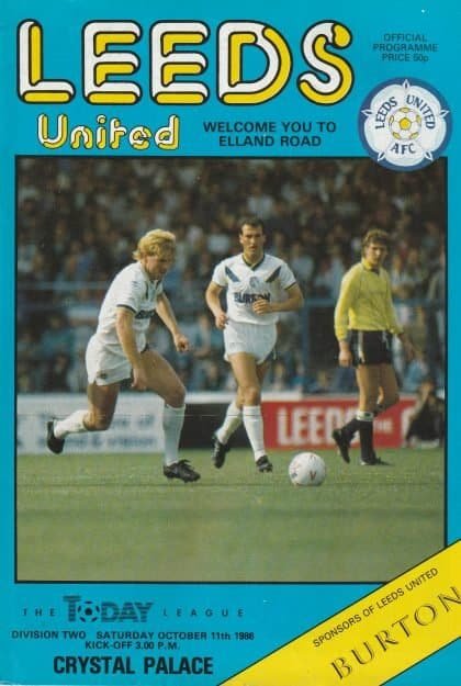 Leeds United v Crystal Palace 11-Oct-1986