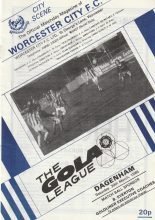 Worcester City v Dagenham 30-Mar-1985