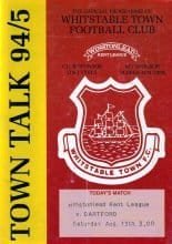 Whitstable Town v Dartford 13-Aug-1994