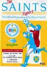 St Albans City v Dartford  04-Oct-1988