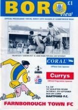 Farnborough Town v Dartford 09-Sep-1995
