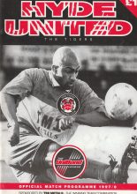 Hyde United v Dover Athletic  21-Feb-1998