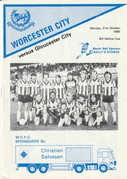 Worcester City v Gloucester City 21-Oct-1985