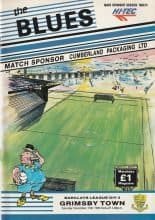Southend United v Grimsby Town  15-Dec-1990