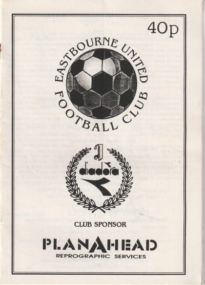 Eastbourne United v Horsham  21-Aug-1991