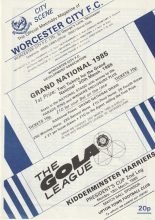 Worcester City v Kidderminster Harriers  18-Mar-1985
