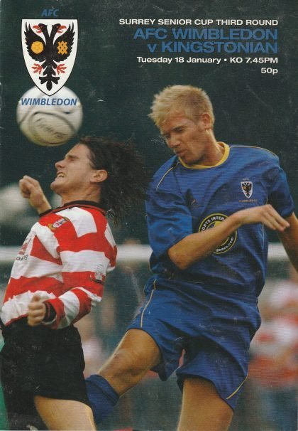 AFC Wimbledon v Kingstonian 18-Jan-2005