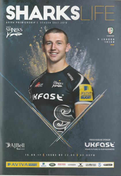 Sale Sharks v London Irish  15-Sep-2017