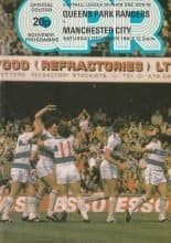 Queens Park Rangers v Manchester City  16-Dec-1978