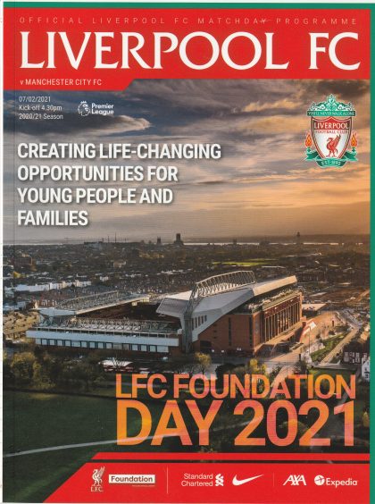 Liverpool v Manchester City 07-Feb-2021