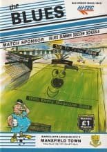 Southend United v Mansfield Town 15-Mar-1991