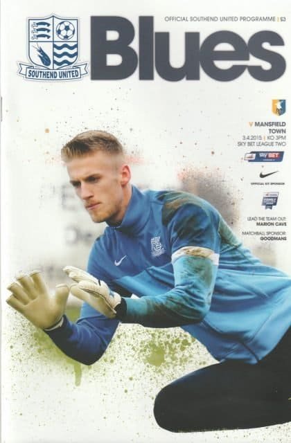 Southend United v Mansfield Town 03-Apr-2015