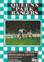 Queens Park Rangers v Newcastle United 27-Oct-1975