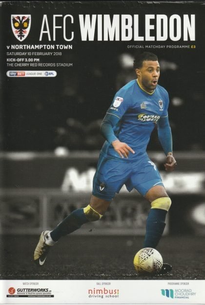 AFC Wimbledon v Northampton Town 10-Feb-2018