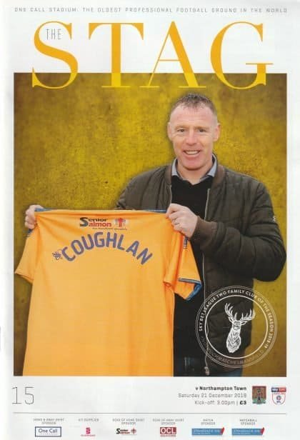 Mansfield Town v Northampton Town  21-Dec-2019
