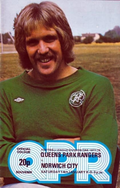 Queens Park Rangers v Norwich City  14-Jan-1978