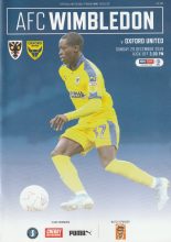 AFC Wimbledon v Oxford United 29-Dec-2019