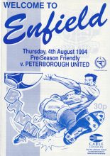 Enfield v Peterborough United 04-Aug-1994