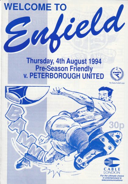 Enfield v Peterborough United 04-Aug-1994
